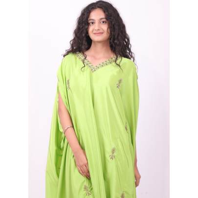 Festive Embellished Kaftan Pant Set