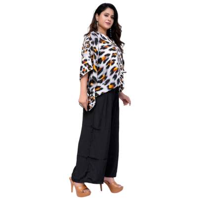 Animal Print Kaftan Co ord set