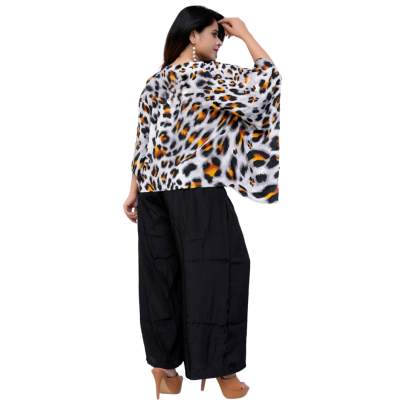 Animal Print Kaftan Co ord set