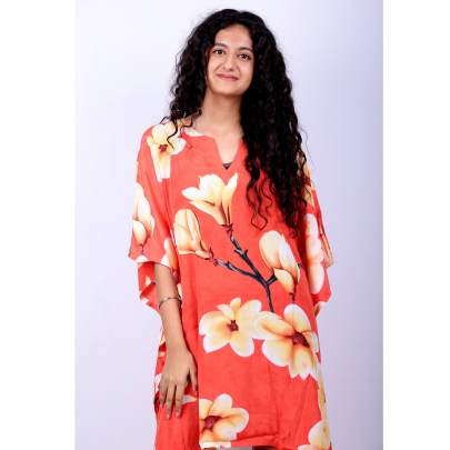 Blossom Floral Kaftan Tunic