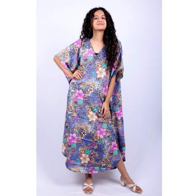 Botanic Beast Print Kaftan