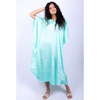 Botanic Luxe Jacquard Kaftan 