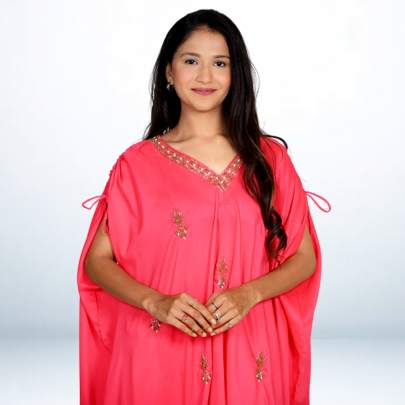 Designer Hand Bead Work Kaftan Plazzo Set for Wedding