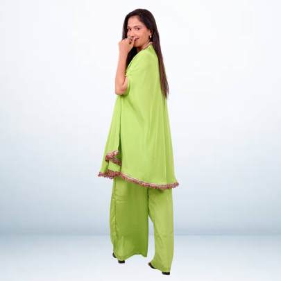 Designer worked caftan kaftan pant set boutique collection