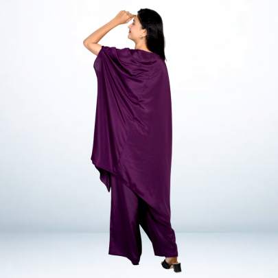 Elegant Lace detailing Kaftan Pant cord set