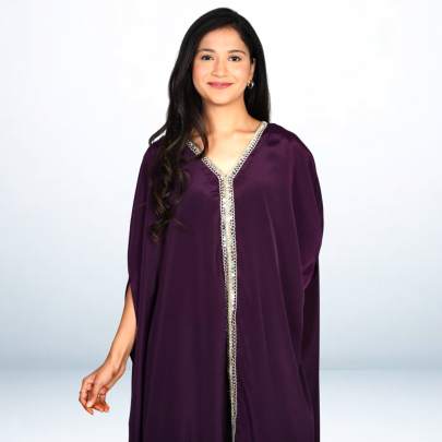 Elegant Lace detailing Kaftan Pant cord set