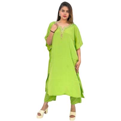 Embellished Kaftan Pant Set