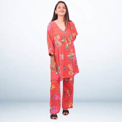 Floral Printed Co ord Set