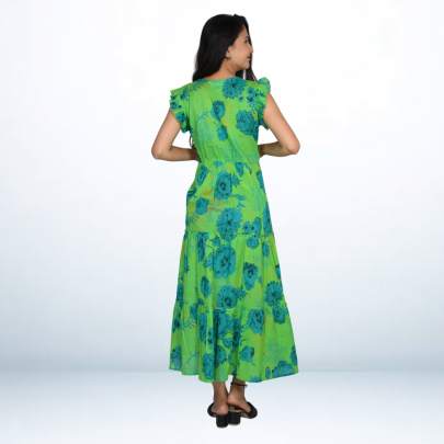 Floral Printed Maxi Dress