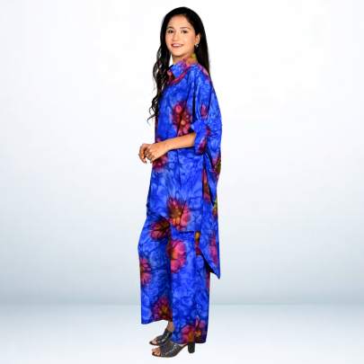 Hand Spray printed Up n Down Cord set