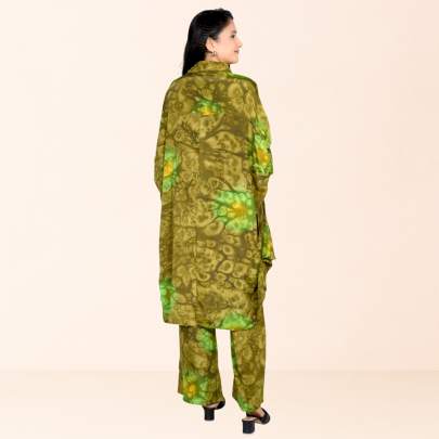 Hand Spray printed Up n Down Cord set