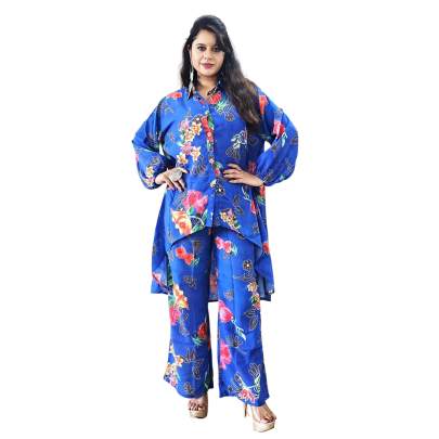 High Low style Tunic Pant Co-ord Set