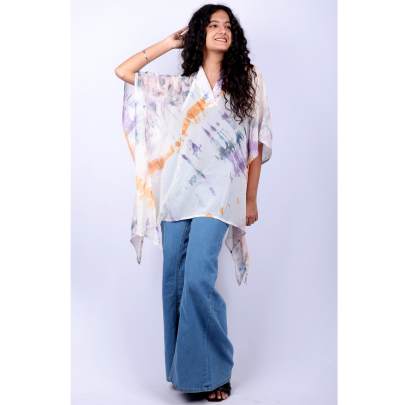 Hand Tie Dye Kaftan Tunic