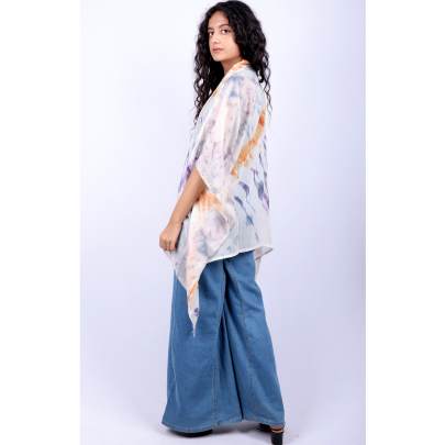 Hand Tie Dye Kaftan Tunic