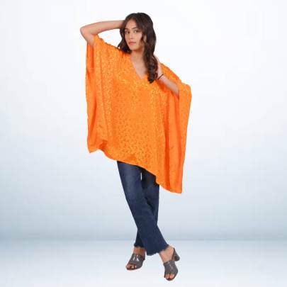 Jacquard Tunic Kaftan | Stylish Casual & Everyday Wear