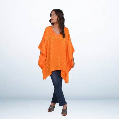 Jacquard Tunic Kaftan | Stylish Casual & Everyday Wear