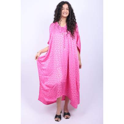 Lace up Blush Luxe Kaftan 