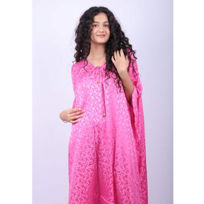 Lace up Blush Luxe Kaftan