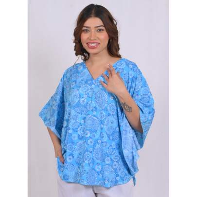 Paisley Print Tunic Kaftan