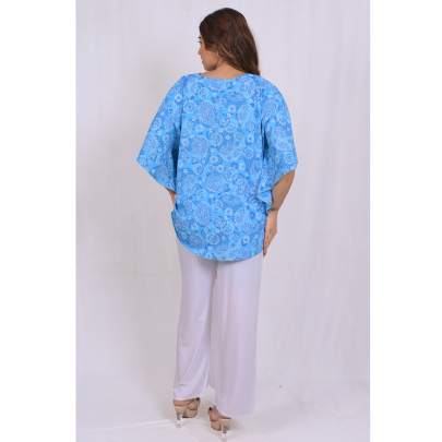 Paisley Print Tunic Kaftan