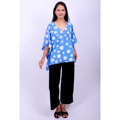 Printed Short Kaftan Tunic