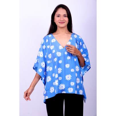 Printed Short Kaftan Tunic
