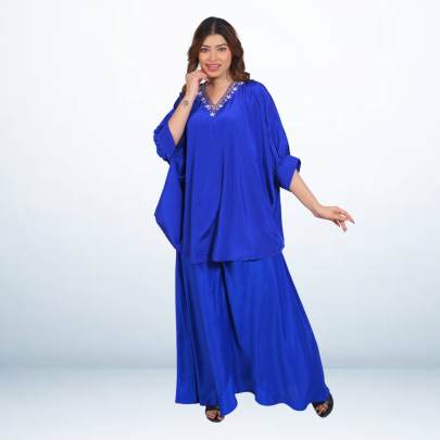 Sapphire Kaftan Pant Set 