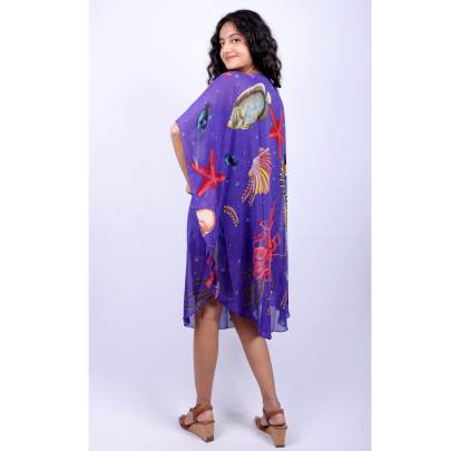 Sea Paradise Short Kaftan