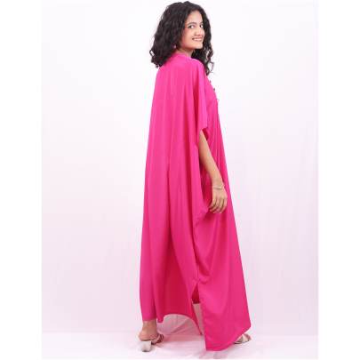 Shell n Mirror Detailing Long Kaftan