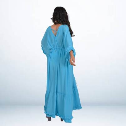 Sky Blue Long Maxi Dress
