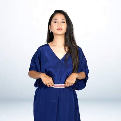 Solid Kaftan Pant with Elegant Embellished Belt