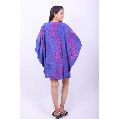 Tie Dye Short Kaftan Tunic