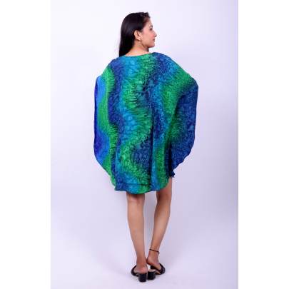 Tie Dye Short Kaftan Tunic