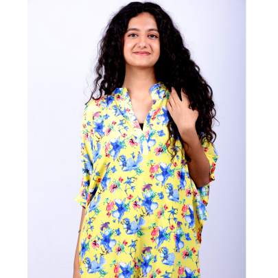 Tropical Paradise Tunic kaftan